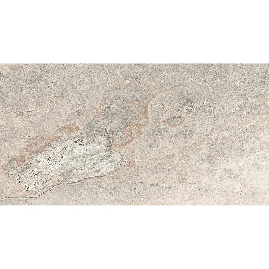 Carrelage sol et mur intérieur effet pierre beige mat L.60 x l.30 cm x ép.9 mm, Denali- Outlet