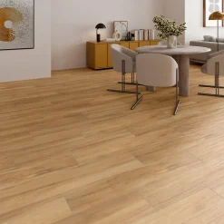 Carrelage sol et mur intérieur effet parquet mat L.120 x l.23cm x ép.9,7mm , Svalbard-Alaplana Hot