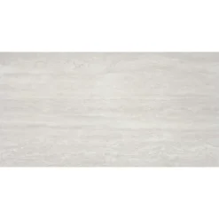Carrelage sol et mur intérieur gris effet pierre L.59,5 x l.120 cm x ép.10 mm, Kyat-GoodHome