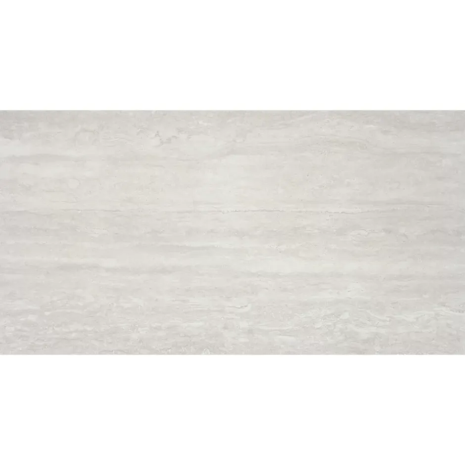 Carrelage sol et mur intérieur gris effet pierre L.59,5 x l.120 cm x ép.10 mm, Kyat-GoodHome