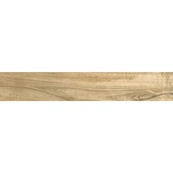 Carrelage sol et mur intérieur effet bois brut mat L.90 x l.15 cm, Woodland