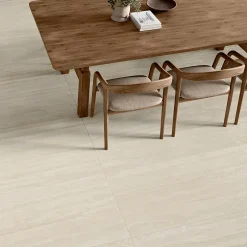 GoodHome Carrelage sol et mur intérieur effet pierre beige L.120 x l.59,5 cm x ép.10 mm, Kyat