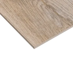 Carrelage sol et mur intérieur effet bois brut mat L.120 x l.20 cm x ép.9 mm, Kyra Betulla