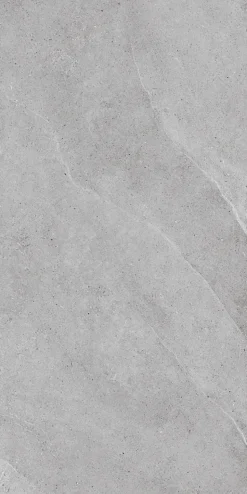 Carrelage sol et mur intérieur gris mat effet pierre L.120 x l.60 cm x ép.9 mm, Limestone- Sale