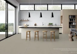 Carrelage sol et mur intérieur / extérieur effet béton Créative Concrète P Stone Beige l.60 X L.120 cm rectifié 1er choix R11-RAK Ceramics Discount