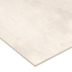 Carrelage sol et mur intérieur grès cérame blanc effet pierre l.30 x L.60 cm, Dourtio-