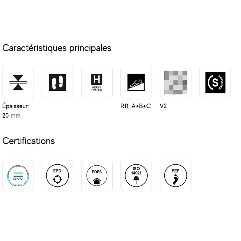 Aelle Carrelage Carrelage sol extérieur 20 mm dalle antidérapant effet béton ciré naturel 60x60 cm Boost natural ECRU