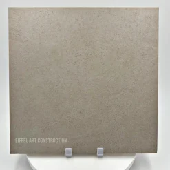 Aelle Carrelage Carrelage sol extérieur 20 mm dalle antidérapant effet béton ciré naturel 60x60 cm Boost natural ASH