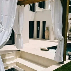 Aelle Carrelage Carrelage sol extérieur antidérapant effet béton ciré naturel 60x120 cm Boost natural Kaolin