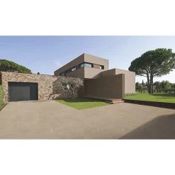 Aelle Carrelage Carrelage sol extérieur antidérapant effet béton ciré naturel 60x120 cm Boost natural umber