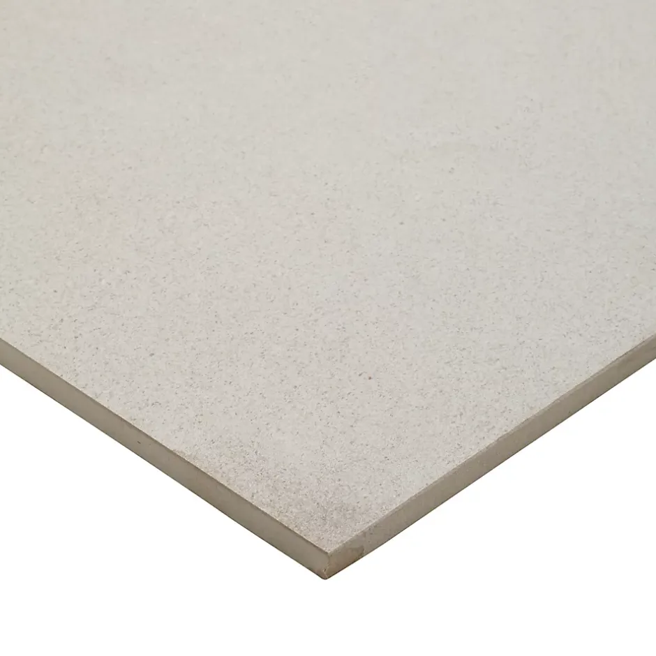 Carrelage sol extérieur beige effet pierre L.62 x l.31 cm x ép.7,4 mm, English Stone- Hot
