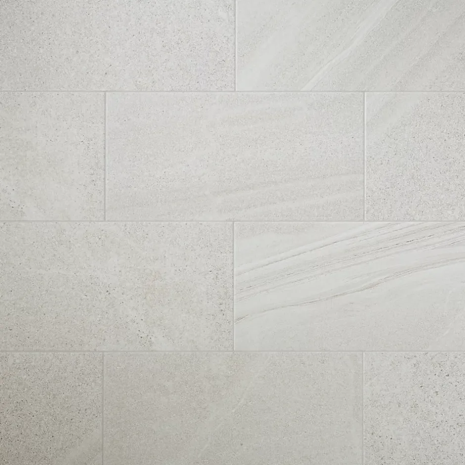 Carrelage sol extérieur beige effet pierre L.62 x l.31 cm x ép.7,4 mm, English Stone- Hot