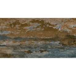 Mykonos Carrelage sol extérieur effet pierre oxydée L.60 x l.30 cm x ép.9 mm, Denali