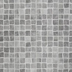 Carrelage sol extérieur effet pavés tons gris L.30,38 x l.30,38 cm x ép.7 mm, Blocce