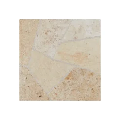 Carrelage sol extérieur effet pierre tons beiges L.42,04 x l.42,04 cm x ép.7,4 mm, Piazza- Best