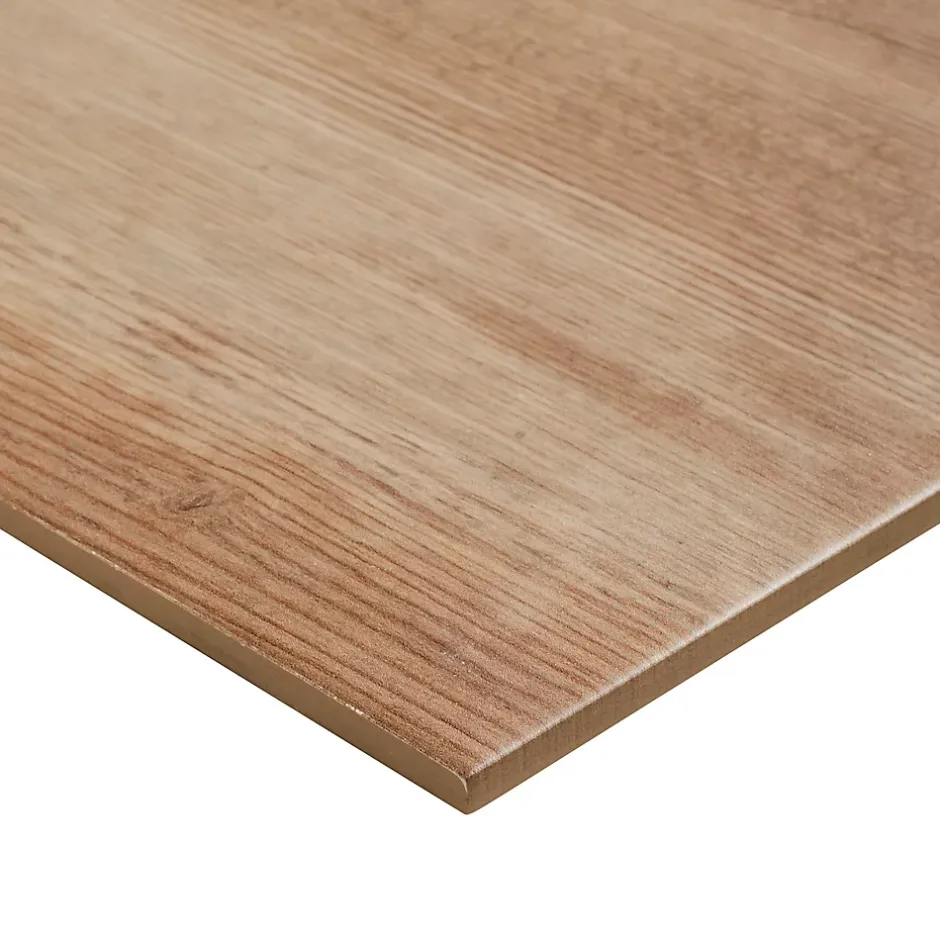 Carrelage sol extérieur effet bois marron clair L.60 x l.30 cm x ép.8,7 mm, Norwegio- New