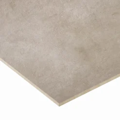 Alaplana Carrelage sol extérieur en grès cérame émaillé effet béton taupe l.60 x L.60 x ép.0.95 cm Rohe