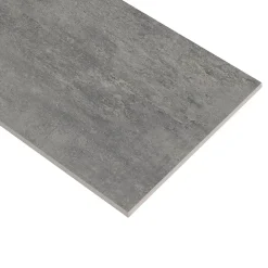 Carrelage sol extérieur en grès cérame émaillé effet béton gris anthracite l.30 x L.60 x ép.0.9 cm Bauha-Ecoceramic Best