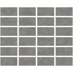 Carrelage sol extérieur en grès cérame émaillé effet béton gris anthracite l.30 x L.60 x ép.0.9 cm Bauha-Ecoceramic Best