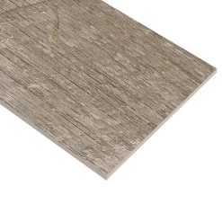 Carrelage sol extérieur en grès cérame émaillé effet bois gris l.15 x L.90 x ép.0,86 cm Timberlane-Ecoceramic Outlet