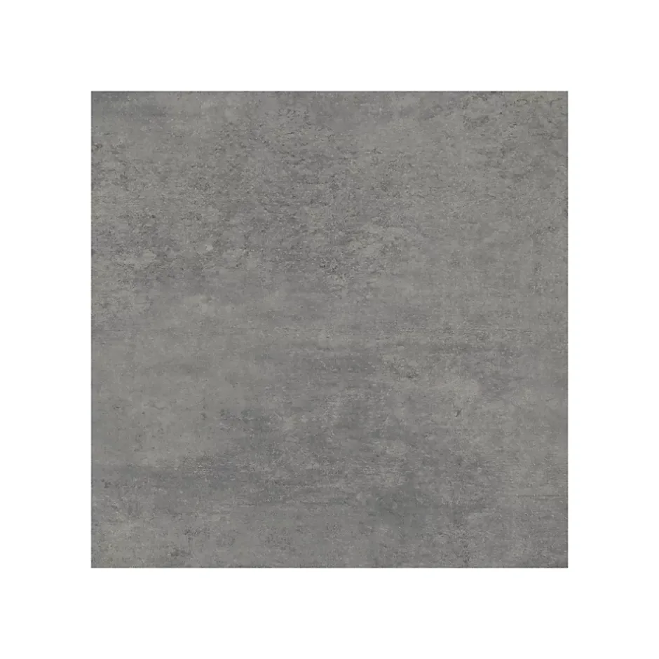 Ecoceramic Carrelage sol extérieur en grès cérame émaillé effet béton gris marengo l.45 x L.45 x ép.0.85 cm Bauha