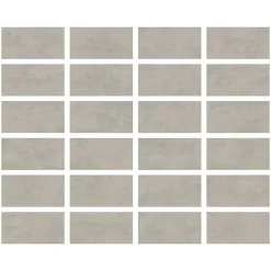 Carrelage sol extérieur en grès cérame émaillé effet béton gris perle l.30 x L.60 x ép. 0.9cm Bauha-Ecoceramic