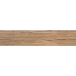 GoodHome Carrelage sol extérieur en grès cérame émaillé effet bois naturel l.22 x L.120 x ép. 0,97 cm Todias Caboa