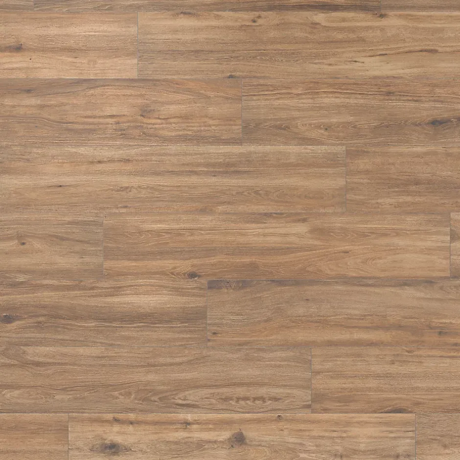 GoodHome Carrelage sol extérieur en grès cérame émaillé effet bois naturel l.22 x L.120 x ép. 0,97 cm Todias Caboa