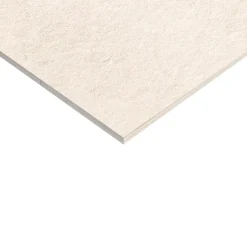Carrelage sol extérieur en grès cérame émaillé effet pierre beige l.45 x L.45 x ép.0,85 cm Avora-Ecoceramic