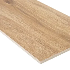 Carrelage sol extérieur en grès cérame émaillé effet bois clair l.22 x L.120 x ép. 0,97 cm Todias Haya-GoodHome Clearance