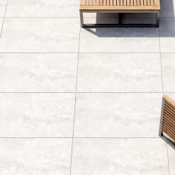 Carrelage sol extérieur gris effet pierre L.60 x l.30 cm x ép.8,7 mm, Volfy-GoodHome Hot