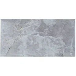 Carrelage sol gris effet pierre L.61,5 x l.30,8 cm x ép.8 mm, Shaded-GoodHome New