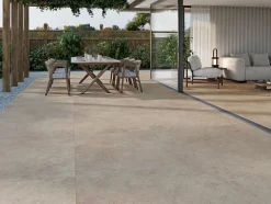 Carrelage sol intérieur / extérieur antidérapant R11 Arbia Sand l.60 X L.60 cm rectifié 1er choix-Cristacer Hot