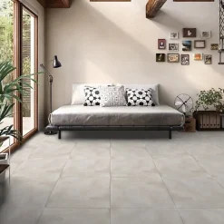 Carrelage sol intérieur / mur intérieur effet béton Basic Concrete gris l.80 X L.80 cm rectifié 1er choix. UPEC-RAK Ceramics Hot