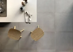 Carrelage sol intérieur / mur intérieur effet béton Basic Concrete gris l.80 X L.80 cm rectifié 1er choix. UPEC-RAK Ceramics Hot