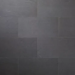 GoodHome Carrelage sol intérieur anthracite L.60 x l.30 cm, Slate