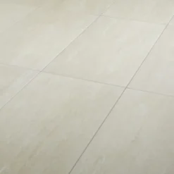 GoodHome Carrelage sol intérieur beige effet pierre L.60 x l.30 cm x ép.8 mm, Soft Travertin