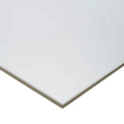 Carrelage sol intérieur blanc effet pierre L.60 x l.30 cm x ép.9 mm, Plain-GoodHome Discount