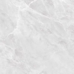 Carrelage sol intérieur effet marbre gris mat L.100 x l.100 cm x ép.10 mm, New Babylonia