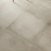 GoodHome Carrelage sol intérieur gris clair effet béton L.60 x l.60 cm x ép.9,5 mm, Kontainer