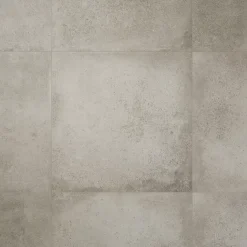 GoodHome Carrelage sol intérieur gris clair effet béton L.60 x l.60 cm x ép.9,5 mm, Kontainer