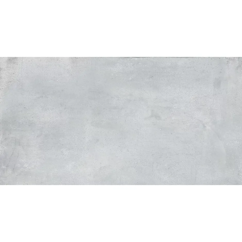 Carrelage sol intérieur gris effet béton L.120 x l.60 cm x ép.7 mm, Epoch