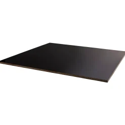 GoodHome Carrelage sol intérieur noir poli ultra brillance L.60 x l.60 cm x ép.9,5 mm, Livourne