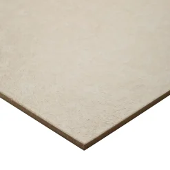 GoodHome Carrelage sol intérieur taupe beige effet pierre L.61,5 x l.61,5 cm x ép.9 mm, Soft Lime Stone