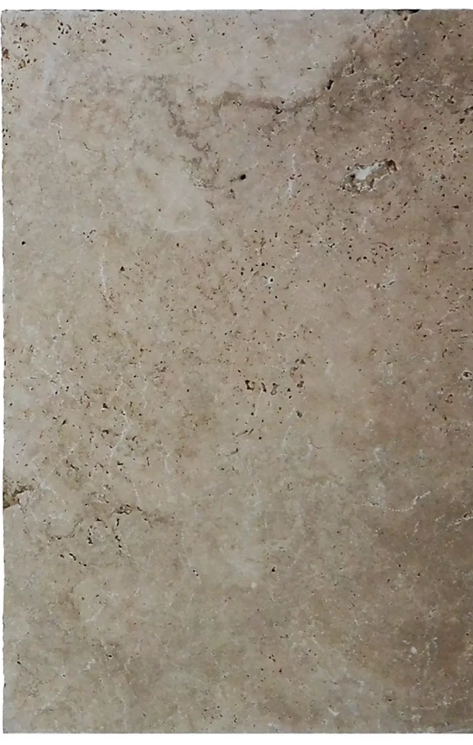 Casa Linéa Carrelage sol intérieur travertin L.61 x l.40,6 cm x ép.12 mm, Antique