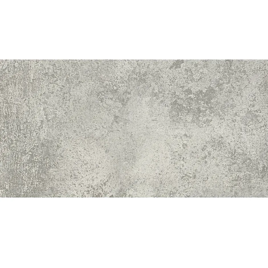 Bien Seramik Carrelage sol/mur effet béton gris mat Beton Bianco l.60 x L.120 cm