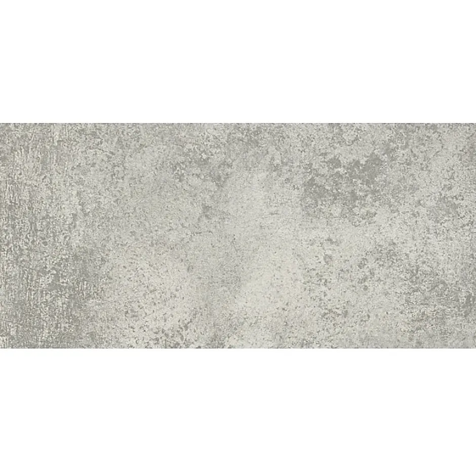 Bien Seramik Carrelage sol/mur effet béton gris mat Beton Bianco l.60 x L.120 cm