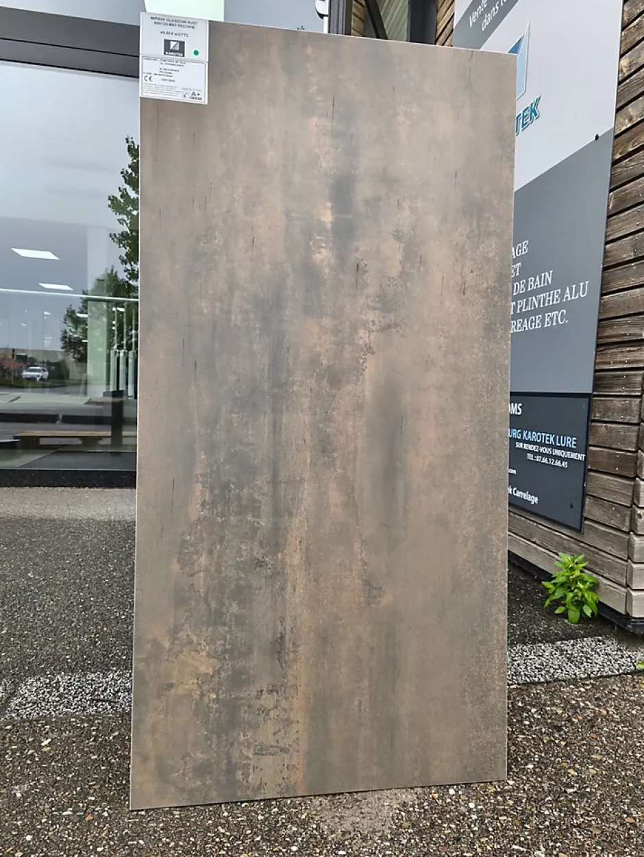 Carrelage sol/mur effet industriel MIRAVA RUST GLASGOW L.120 x l.60cm-Stargres Discount
