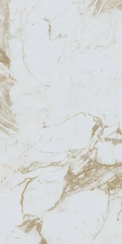 Velloza Carrelage sol/mur effet marbre brillant VENTURA GOLD L.120 x l.60cm