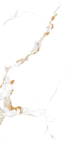 Carrelage sol/mur effet marbre blanc brillant GOLDEN CARRARA L.120 x l.60cm-Velloza Sale